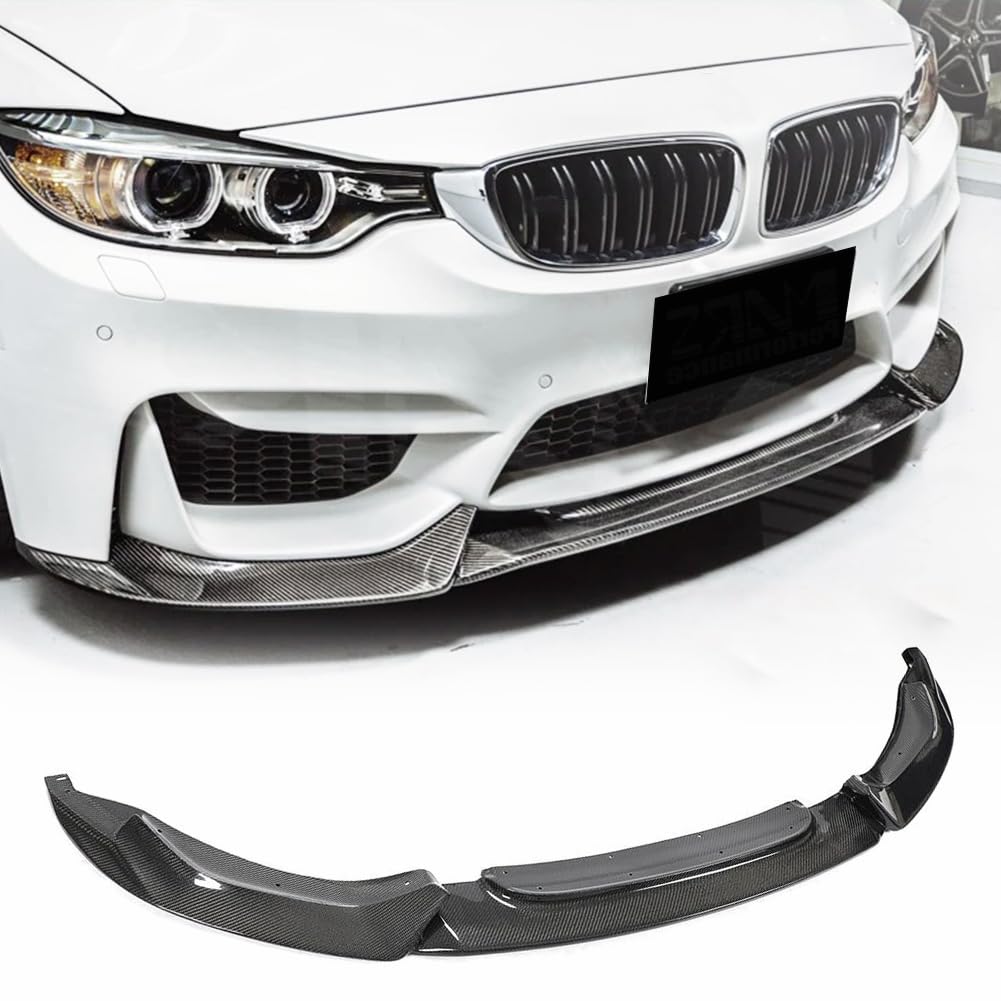 Amazon.com: M3 M4 Carbon Fiber Front Bumper Lip for BMW F80 M3 F82