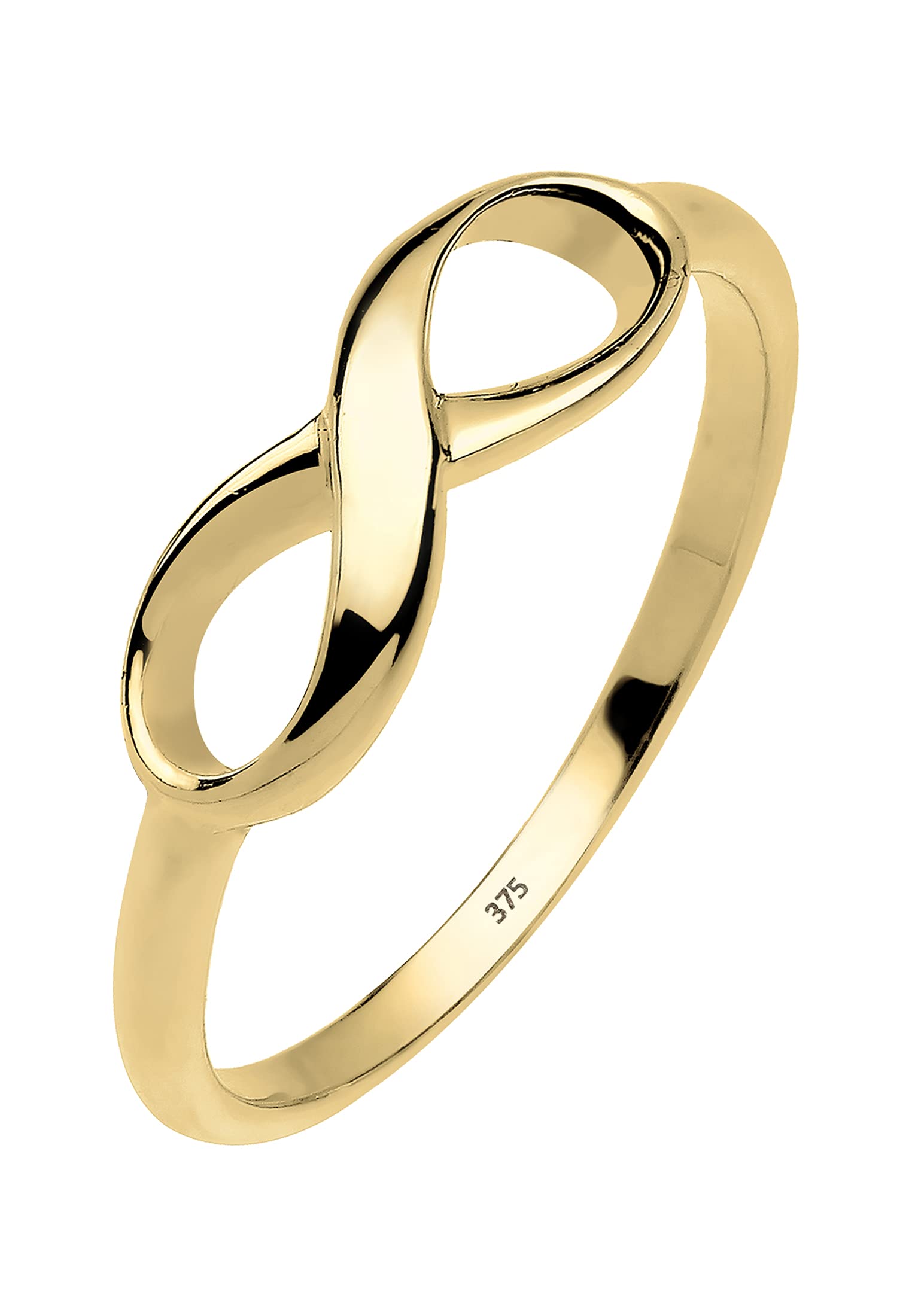 Elli Infinity 0610193114 - Anillo de oro amarillo 375 para mujer