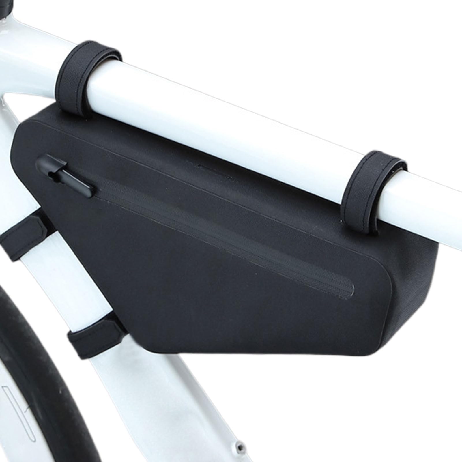 Sacoche de cadre de vélo, étanche, fixation de sangle de 1,2 l, pour outils et téléphone portable, VTT, aventure en plein air, pour les amateurs d'aventure