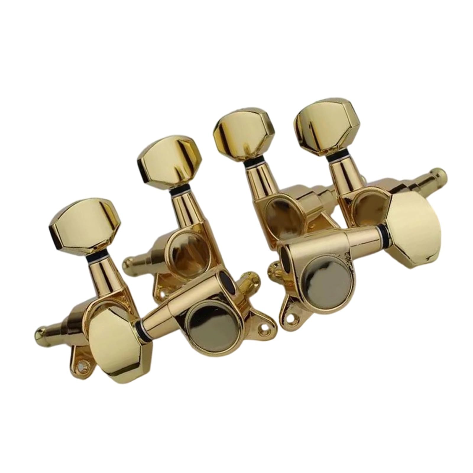 E Gitarren Stimmgerät Übersetzungsverhältnis 1:19 Geeignet Für Anfänger Goldbeschläge Professionelle Gitarrenstimmwirbel | Stimmknopf für Gitarre(3R3L)