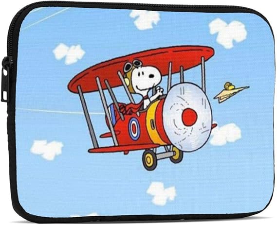 Amazon スヌーピーが飛行機を運転しています Pcインナーバッグ タブレット用 360 保護 耐衝撃 Pcバッグ インナーバッグ 多機能 Pcケース 周辺小物収納 7 9インチ 9 7インチパソコンバッグ シューズ バッグ