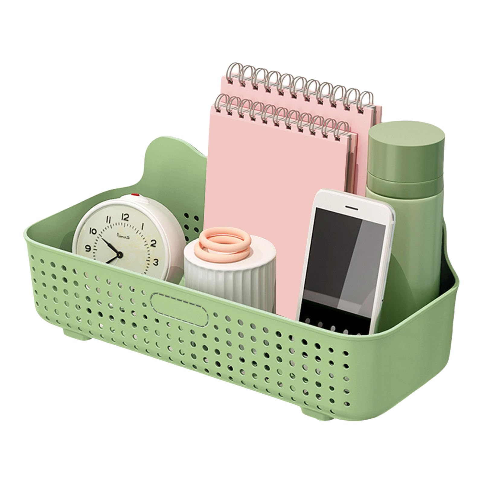Tsophreniq Wall Mounted Bathroom Shelf Organiser for Cosmetics Kitchen Storage Space Saving Toiletries Rack Shower Rack