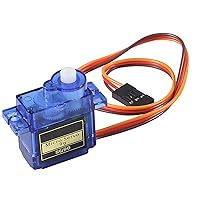 Vista 4 de Alinan 12 unids SG90 Micro Servo Motor 9G Mini Servo Kit para RC Helicóptero Avión Coche Barco Robot Brazo/Mano/Caminar/Servo Control de Cerradura