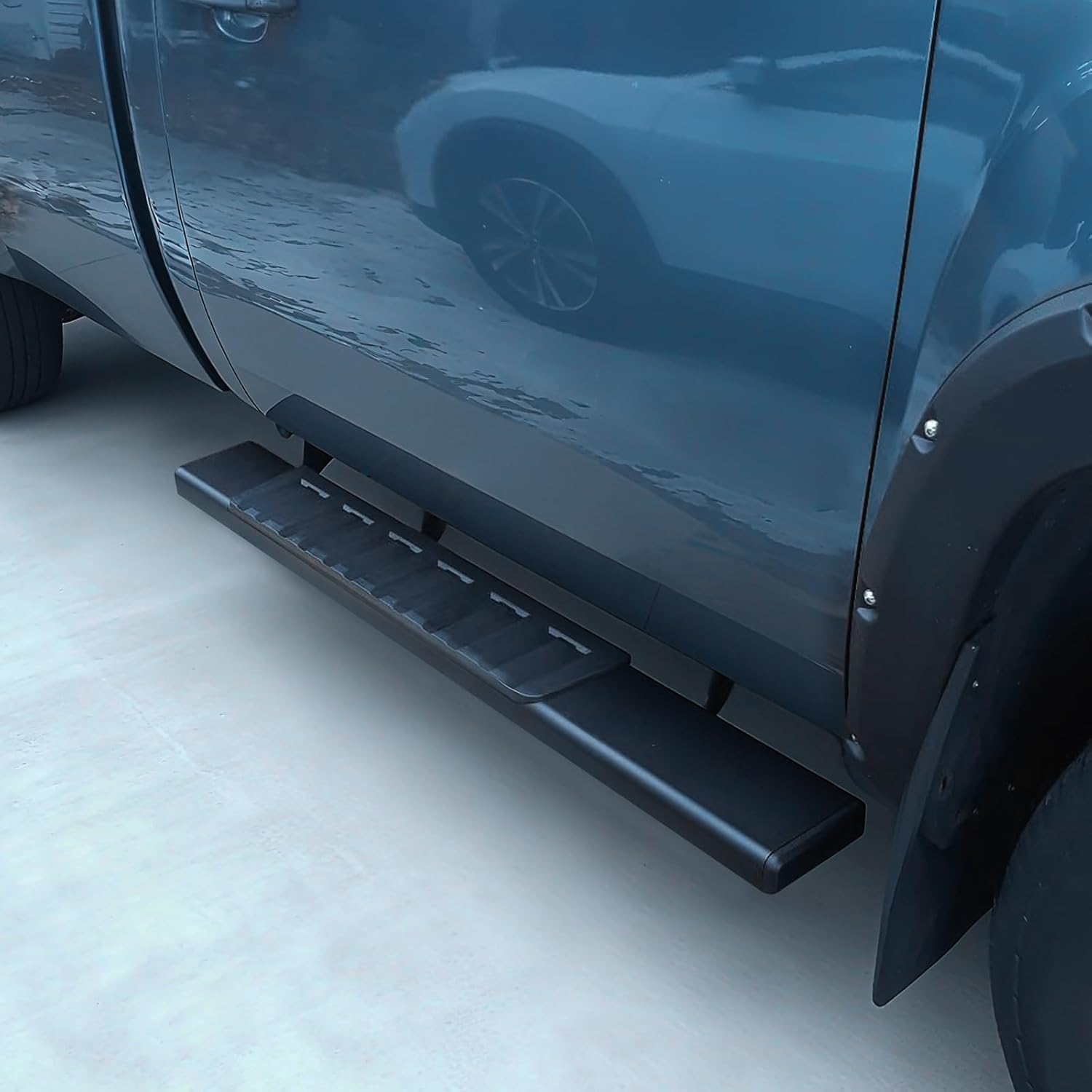 COMNOVA 6 inch Regular Running Boards Compatible with 2017-2026 Ford F250 F350 F450 F550 Superduty Regular/Standard/Single Cab, Carbon Steel Black Truck Side Step, Nerf Bars for F250.