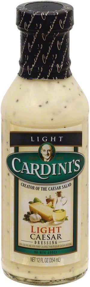 Cardini Dressing Caesar Light 12.0 OZ (Pack of 3)