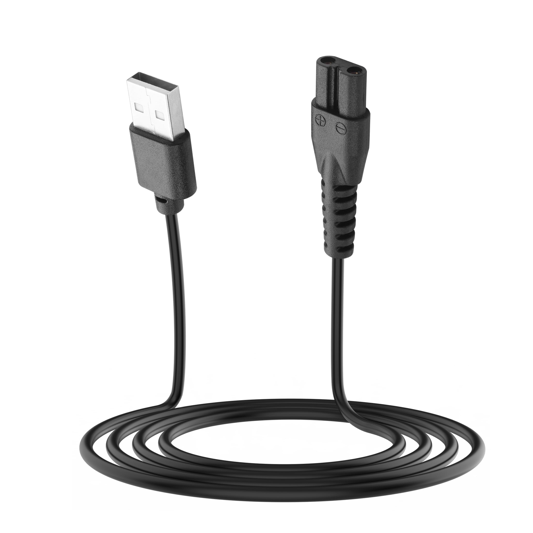YAODHAOD USB Charger Cord Fit for Manscaped Lawn Mower 3.0/2.0 Electric Trimmer Replacement Shaver Razor Cable-1.5m/5ft