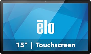Elo I-Series 5 Android Slate 15.6" Touchscreen Computer | TouchPro PCAP 10 Touch, 1920 x 1080, Qualcomm Snapdragon QCS6490, Android 14, 8GM RAM, 64GB SSD, Dark Grey Metallic