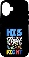 Vista 25 de His Fight is My Fight Autism Awareness Case for iPhone Air