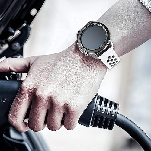 Miniatura 8 de Easuny Correa deportiva compatible con Galaxy Watch 3 de 1.772 pulgadasGalaxy Watch 1.812 pulgadas, correa de reloj Gear S3 Frontier, 0.866 pulgadas