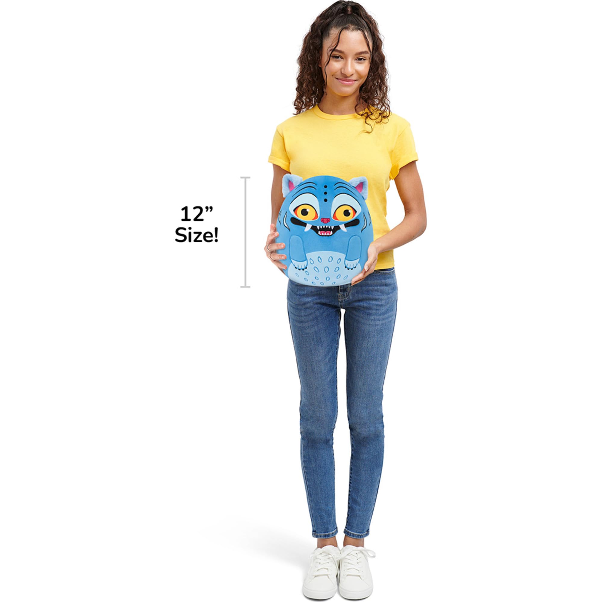 Squishmallows Peluche Derpy Original de KPOP Demon Hunters de 12 Pulgadas, Peluche Oficial de Jazwares (tamaño Mediano)