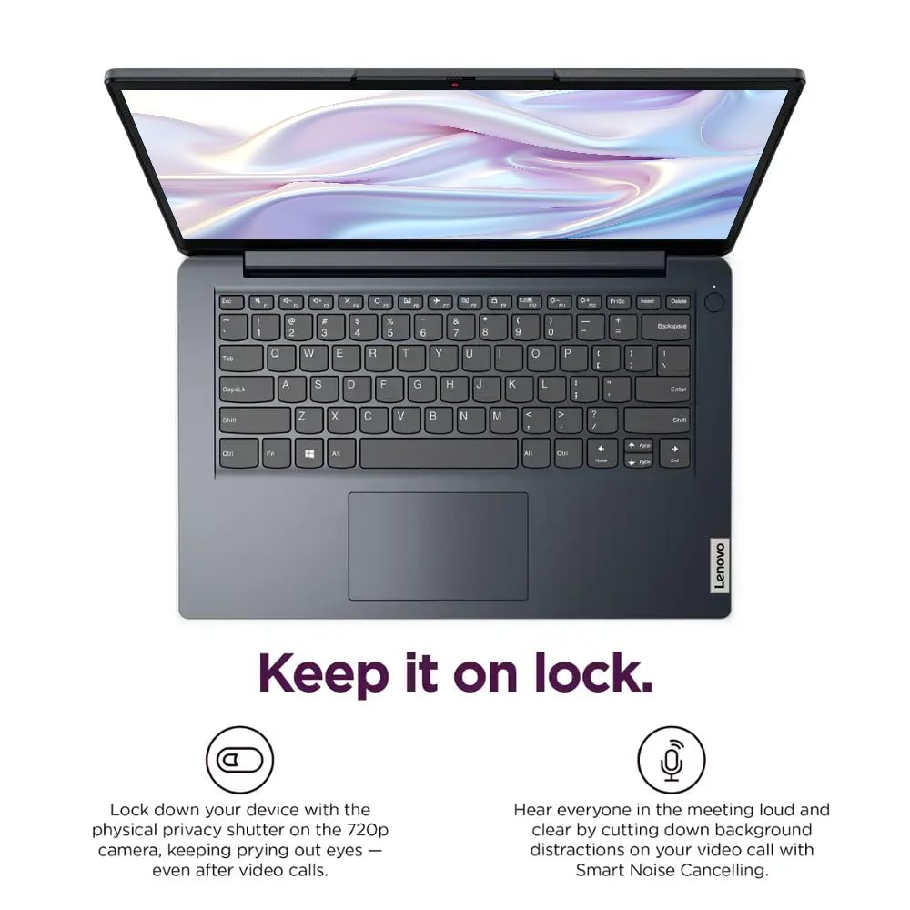 Lenovo IdeaPad - Computer portatile da 14", 4 GB di RAM, 384 GB di memoria (128 GB eMMC + set di docking station da 256 GB), Intel Celeron N4020, Microsoft Office 365 di 1 anno, Windows 11 S