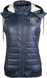 Reitweste-Ashley-6900 Chaleco de Jean, Unisex Adulto