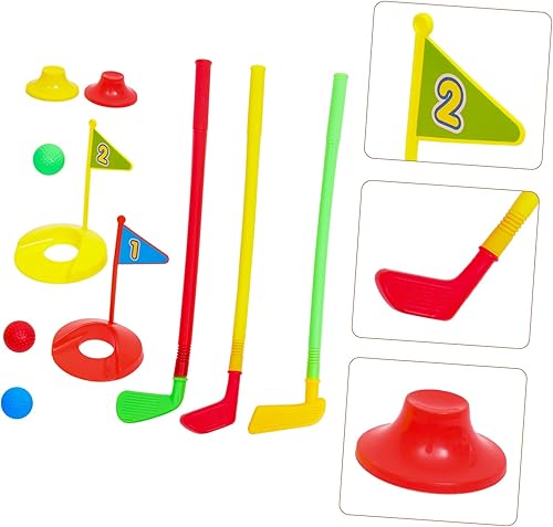 Miniatura 4 de Golf Set for Educational Sport for Indoor and Outdoor Beginner Practice and Family Fun