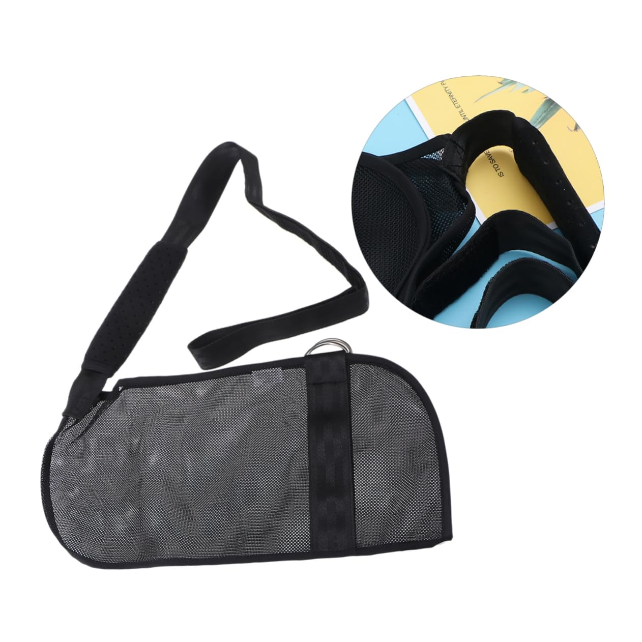 KOMBIUDA Mesh Forearm Sling Shoulder Immobilizer for Broken Arm Breathable Adjustable Left/right Comfortable Lightweight Easy to Wear