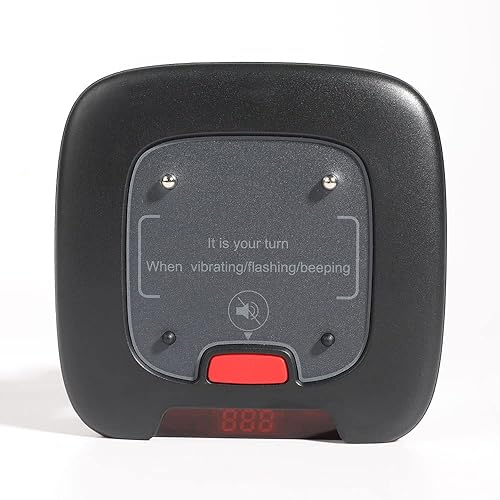 Miniatura 2 de AGJ Sistema de localización de restaurantes Sistema de llamadas inalámbrico 20 buscapersonas timbre timbre invitado cliente pagadores de cola para