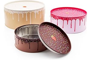 SUCK UK Nest Nesting Cake Boxes with Lids