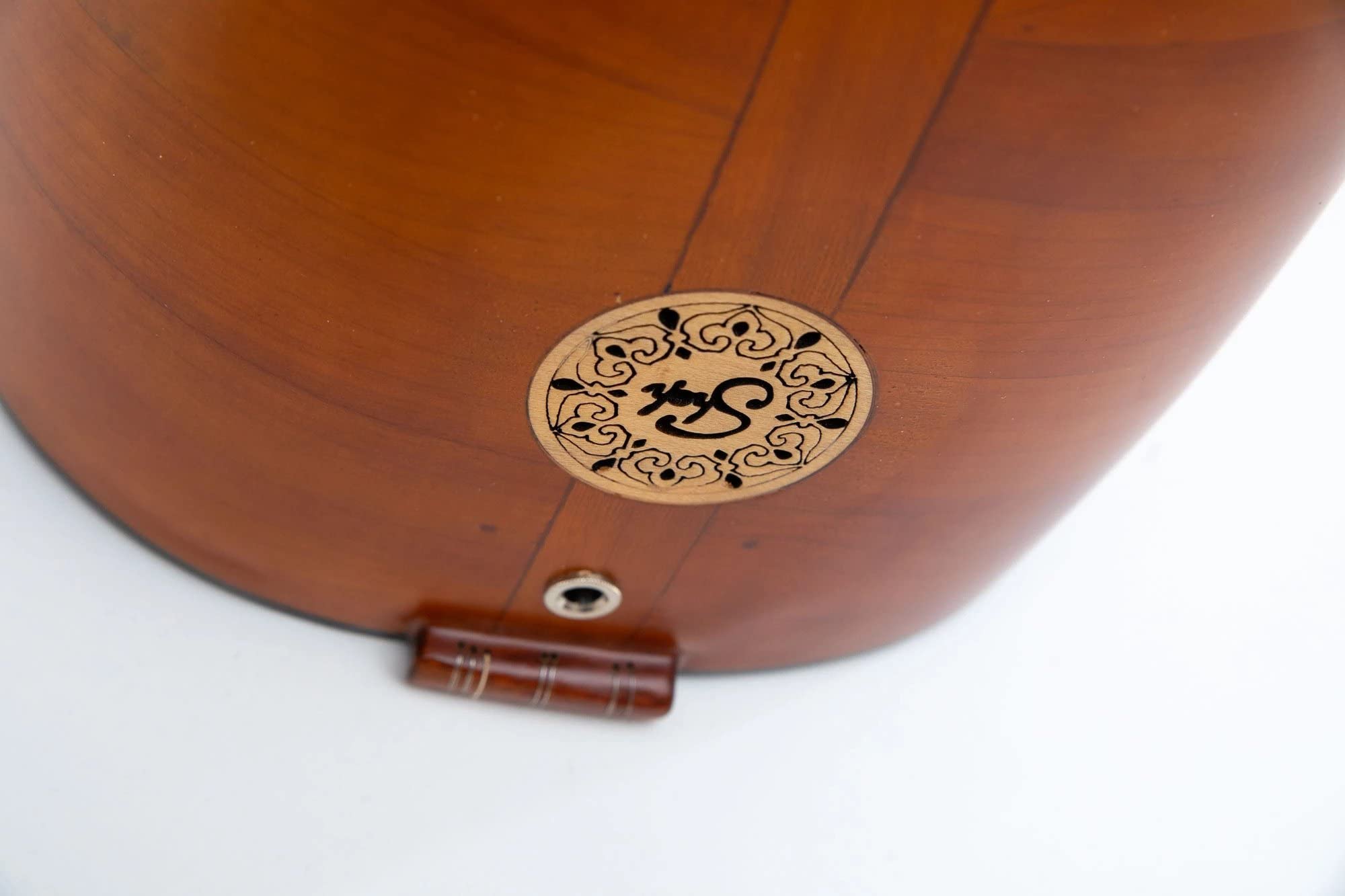 Turkish Baglama Short Neck Saz made of Solid Cherry Wood with built-in Pickup - Image 9