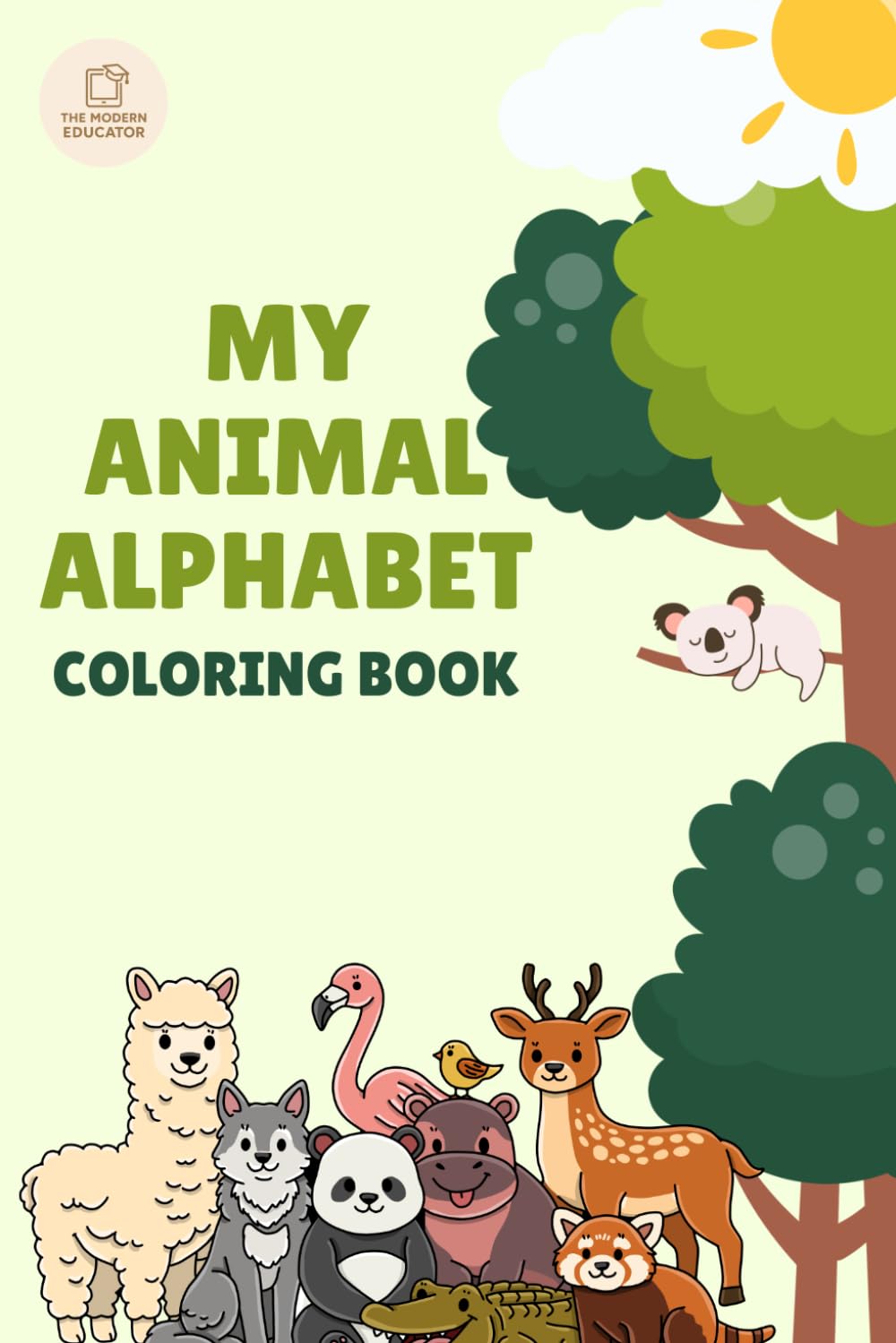 My Animal Alphabet Coloring Book