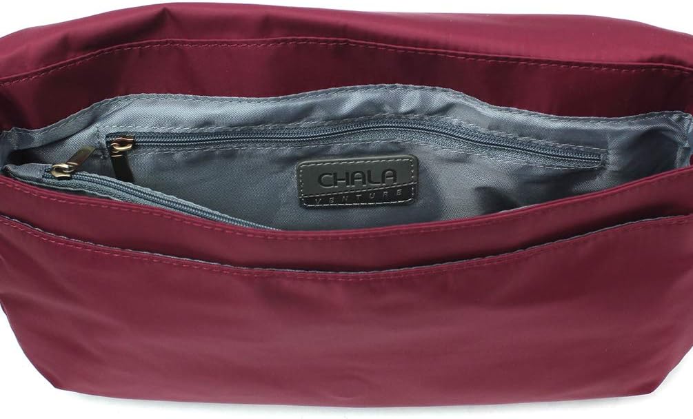 CHALA CV-Envoy Messenger Bag - Women RFID Crossbody Messenger Bag with Adjustable Strap -