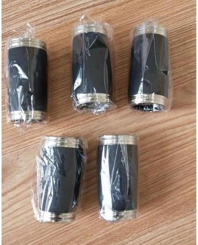 Bb Clarinet Barrel Replacement 65mm Cylindrical Bore Clarinet Barrel Tuning Connector Joint 5Pcs for Upper Joint Mouthpiece Connection Clarinet Tuning Adjustment Parts