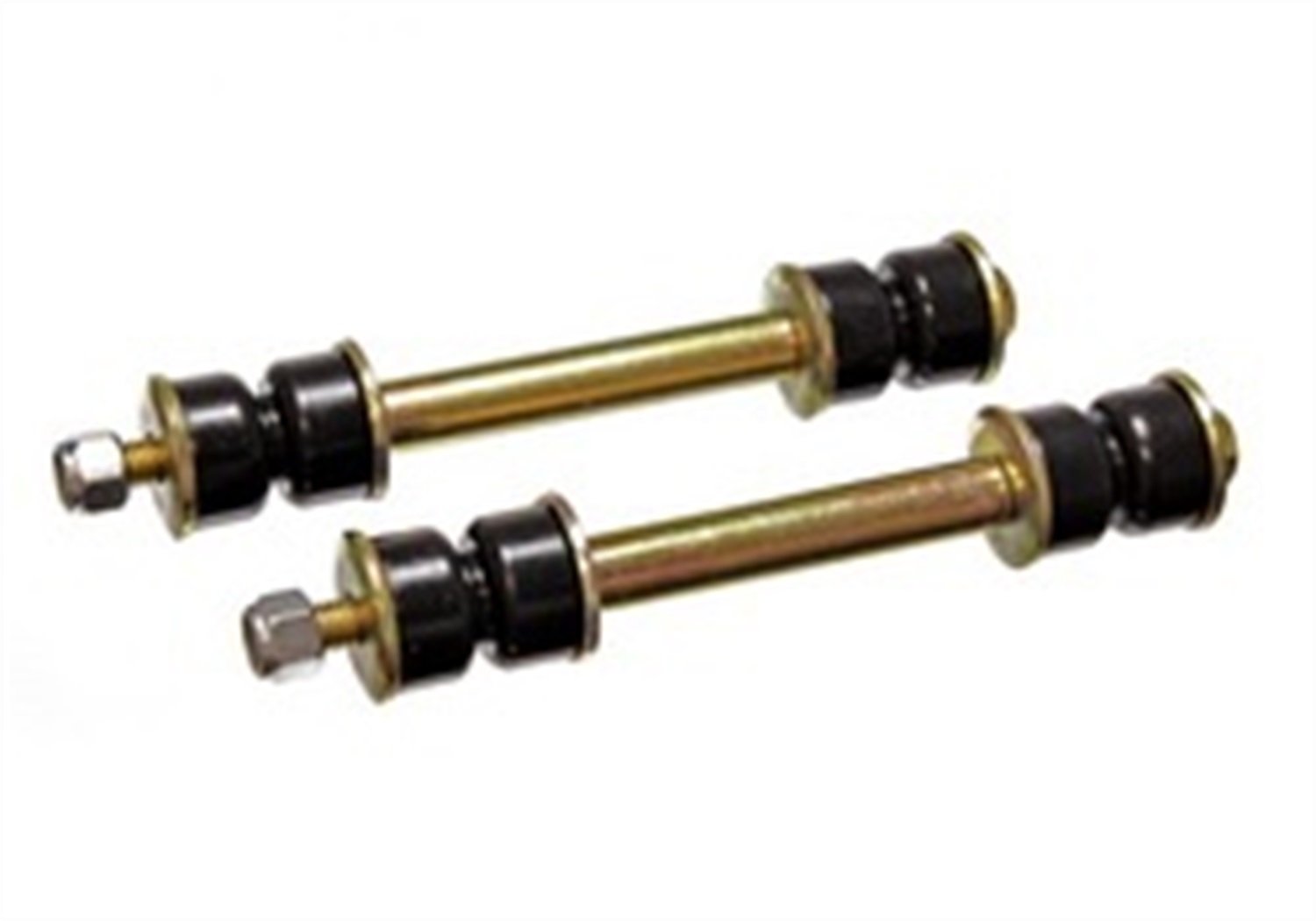 Energy Suspension 9.8105G Energy Suspension Black Heavy Duty End Link Set 3/8 inch I.D. / 11/16 inch Nipple O.D. / 1 1/8 O.D.