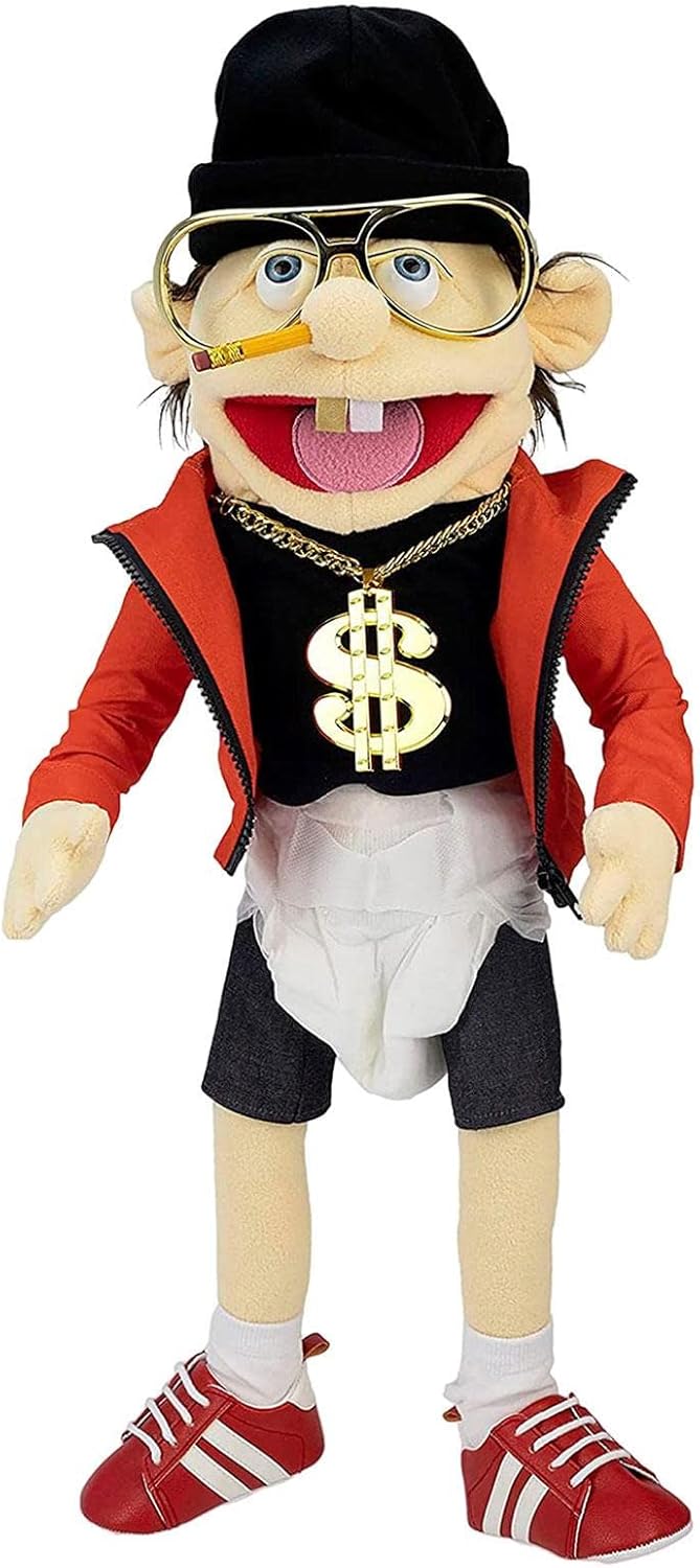 Jeffy Puppet Plush Toy Doll, Jeffy Soft Plush Toy Hand Puppet