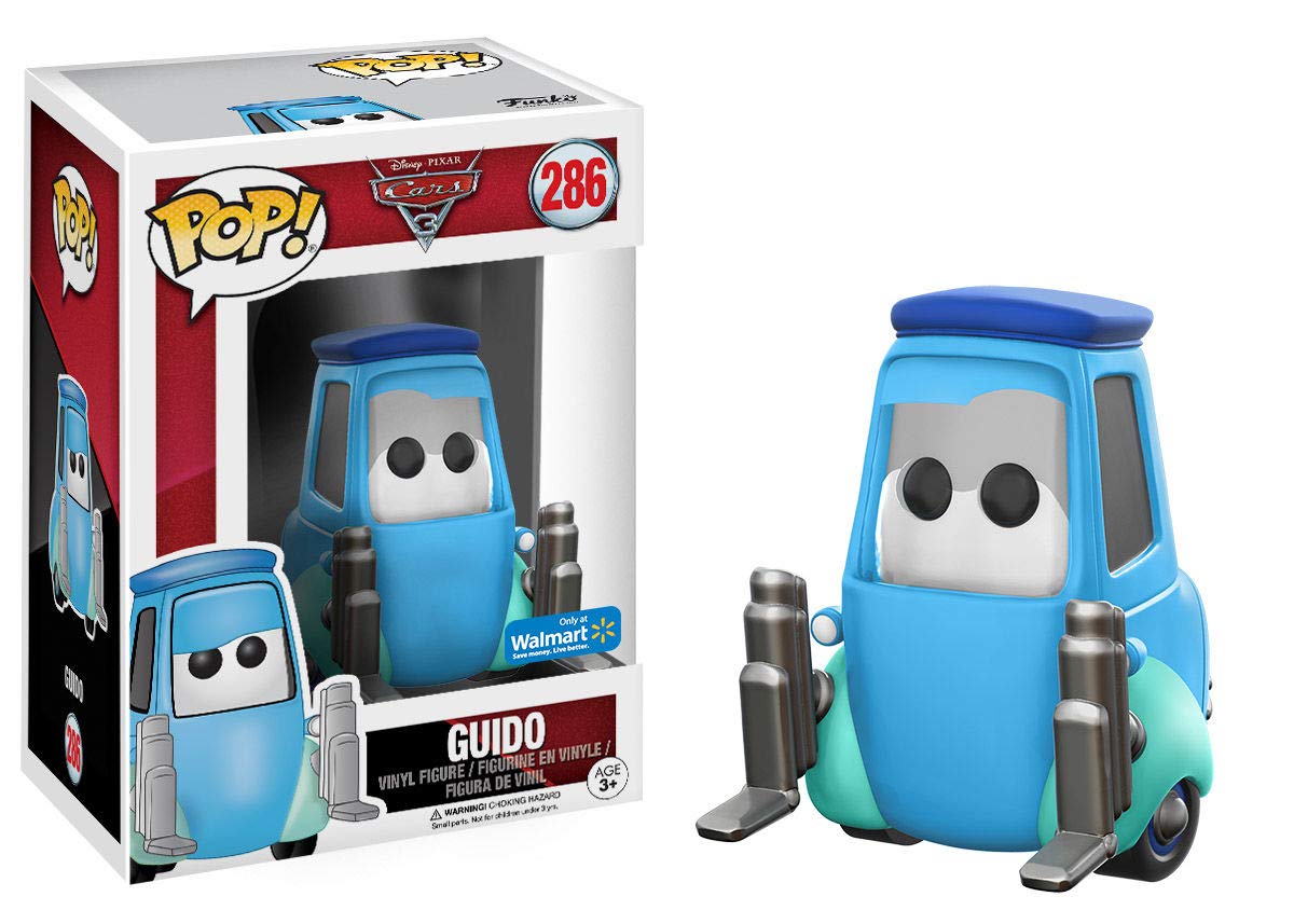 カーズ　Cars ルイジ　グイド　FUNKO POP ファンコ Amazon.com: Funko Pop! Disney Pixar Cars 3 GUIDO WM Exclusive # 286
