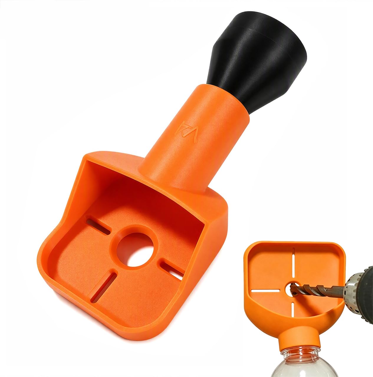 Drill Dust Collector, Reusable Drill Dust Catcher with Collection Bottle