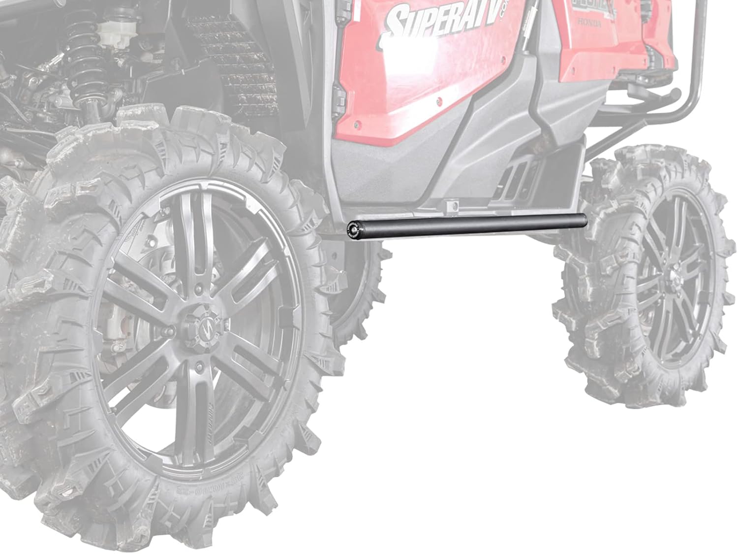 SuperATV Nerf Bars Compatible with 2016+ Honda Pioneer 1000-5/1000-5 Deluxe | 2017+ 1000-5 Limited Edition | Made with 1.75” Diameter Steel Tubing | Added Layer of Protection | Powder-Coat Finish