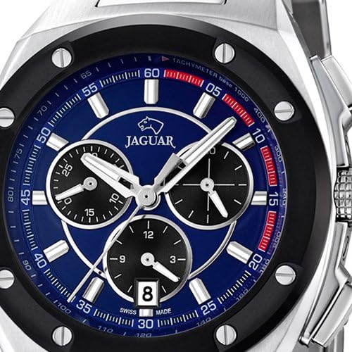 Jaguar Men's Watch Analogue Quartz Steel Silver J807/3 Amazon.co.uk