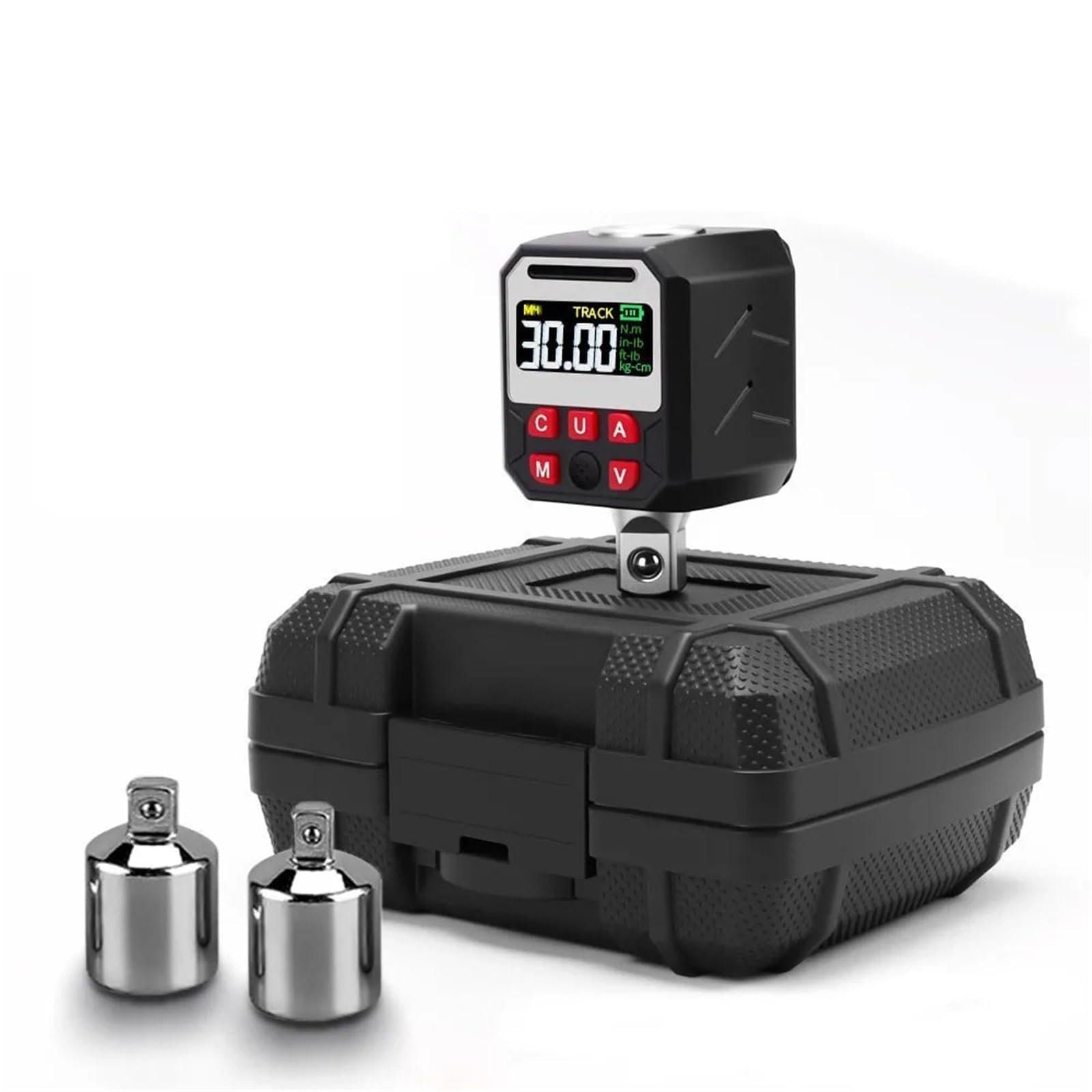 MINING Torque Adapter 1/2 Inch Digital Torque Wrench Adapter with Smart Display, Preset & Data Storage, 17-340Nm Range for Automotive Industrial Use(1.5 to 30nm)