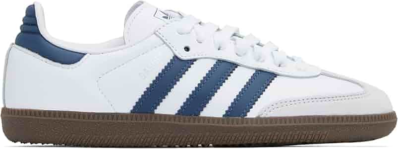 Amazon.com | adidas Samba OG Womens Sneaker (White Navy Gum, 7.5) | Fashion  Sneakers