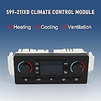 Vista 4 de Módulo de control de clima 599-211XD compatible con Chevy Silverado Trailblazer Suburban Avalanche, GMC Sierra Yukon Envoy, Cadillac Escalade