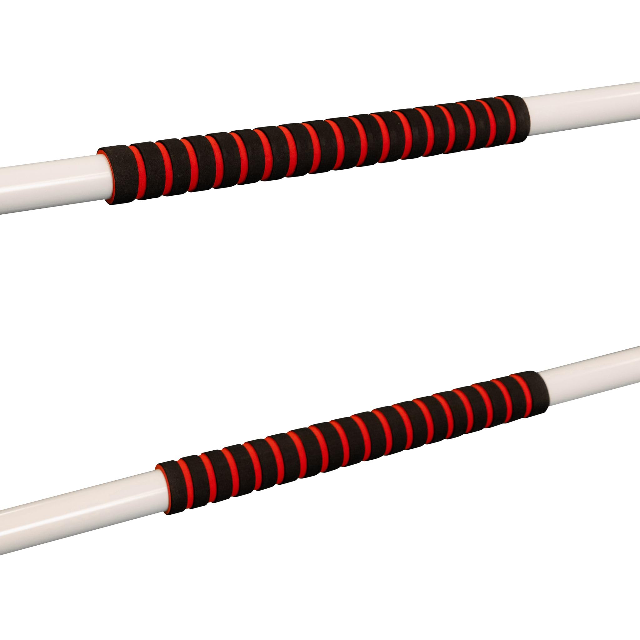 Cannons UK Barra elástica portátil independiente para ballet, altura ajustable, 115 cm de largo, 132 cm de alto, color blanco