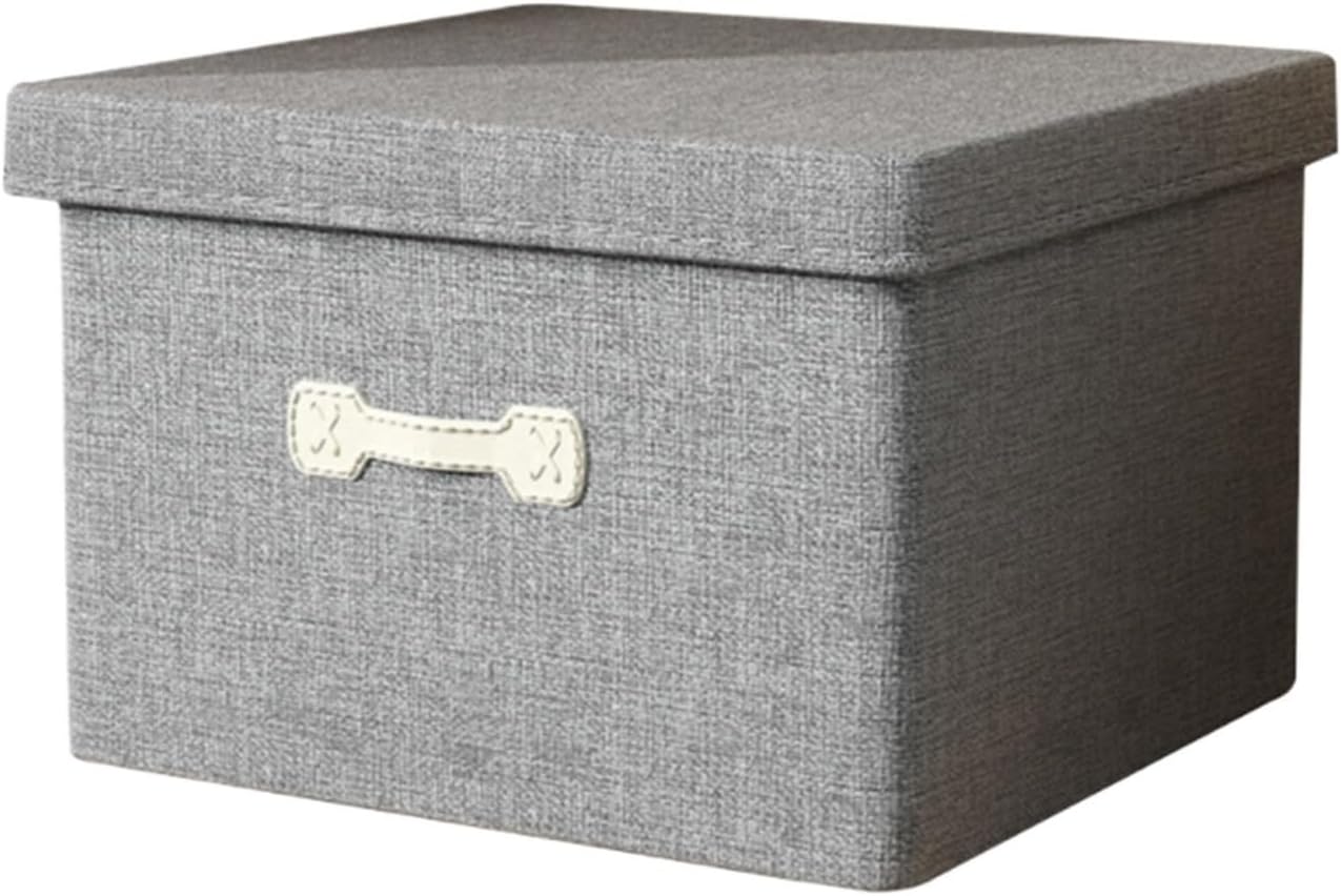 Storage Bag for Clothes Bedding Storage Box with Handle for Storing Blankets Pillows Quilts Moving Wardrobe Storage Box Storage Container(G,35 * 28 * 18cm)