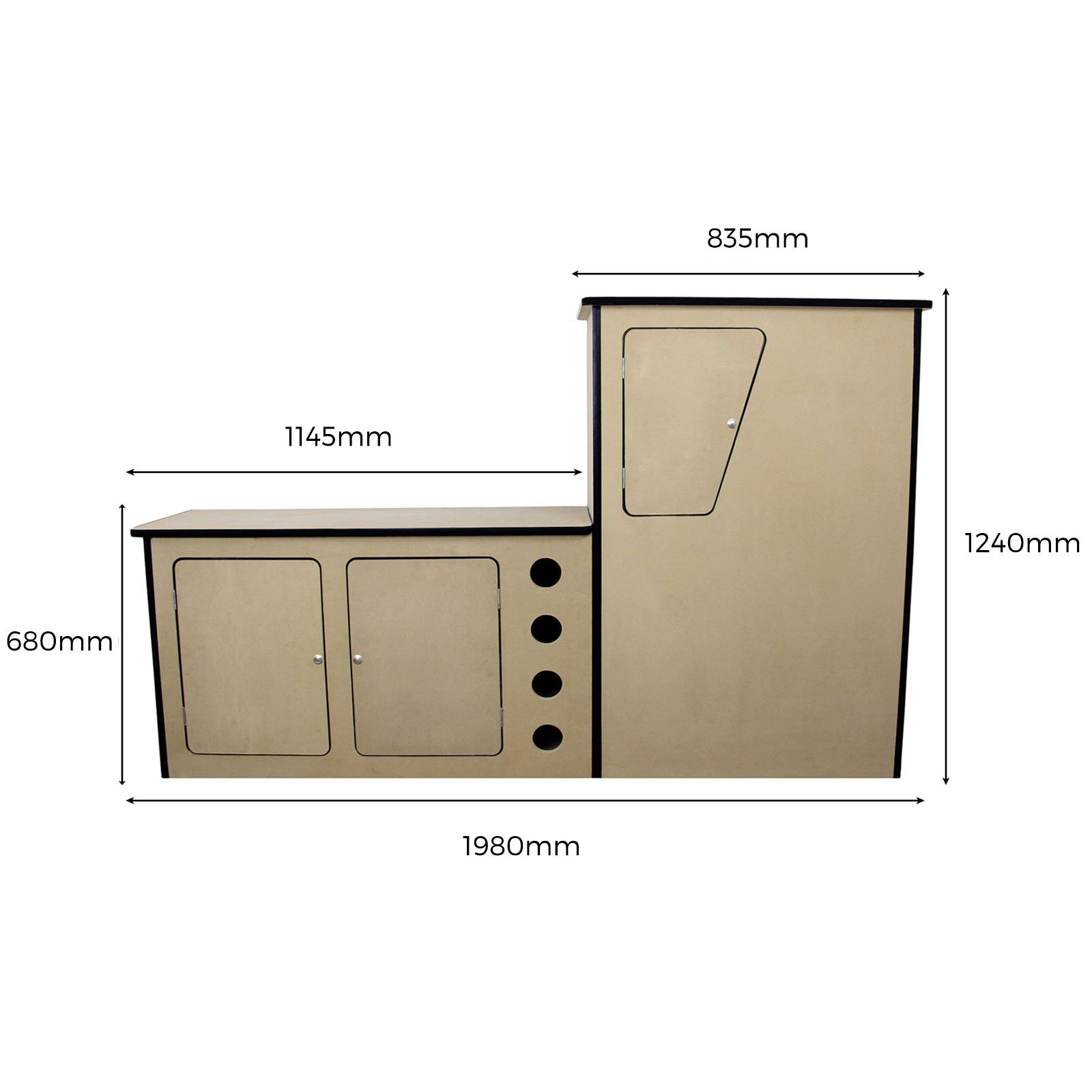 Buy Camper Van Kitchen Furniture Motorhome Kitchen Unit for VW T4