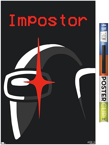 Vista 39 de Trends International Póster de pared de Among Us Impostor, 22.37 x 34.00 pulgadas, versión sin marco