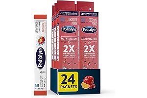 Electrolyte Replenishment Made Easy: Pedialyte Fast Hydration Electrolyte Powder Packets