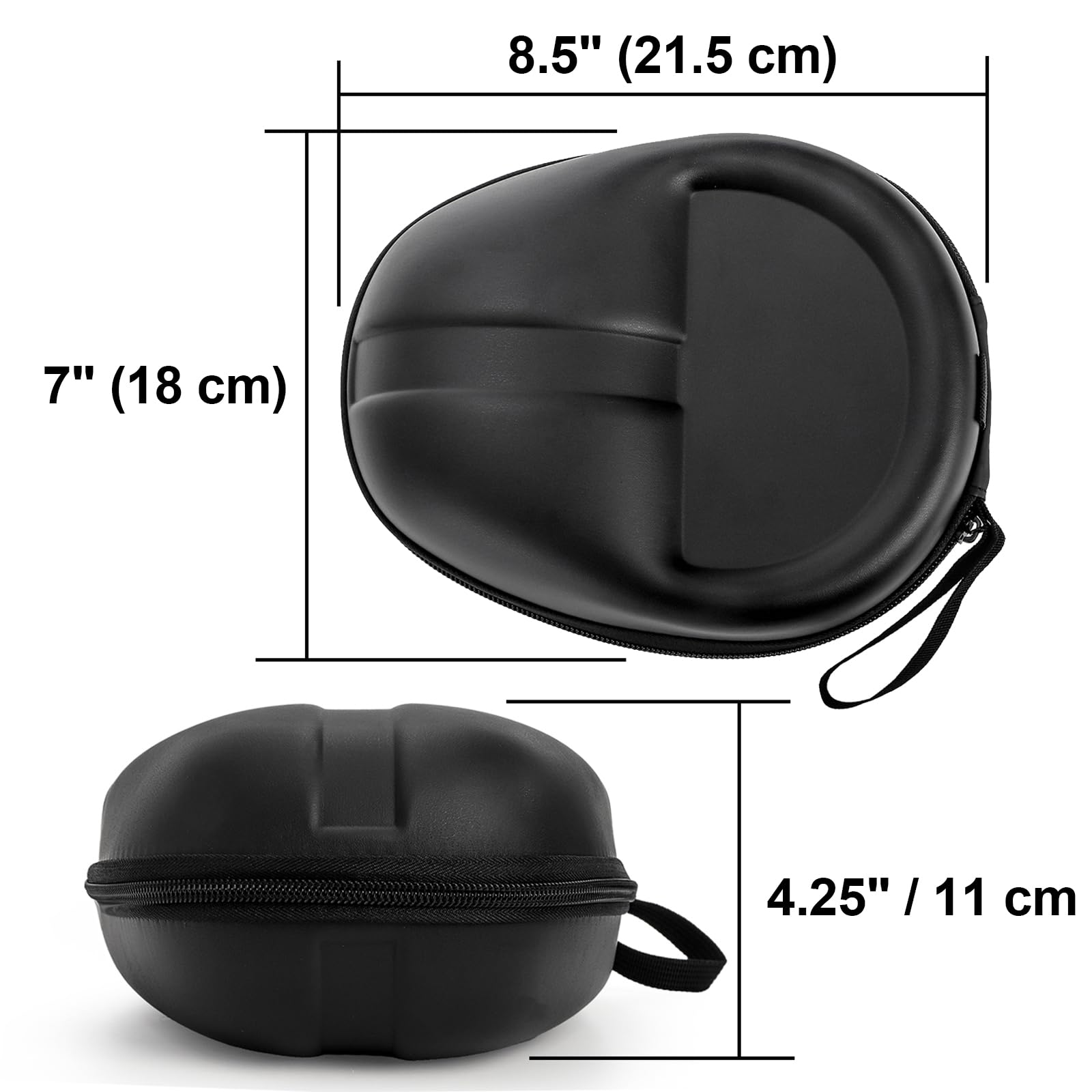 Amazon.co.jp: Tosnail フルサイズハードヘッドホンケース 2個