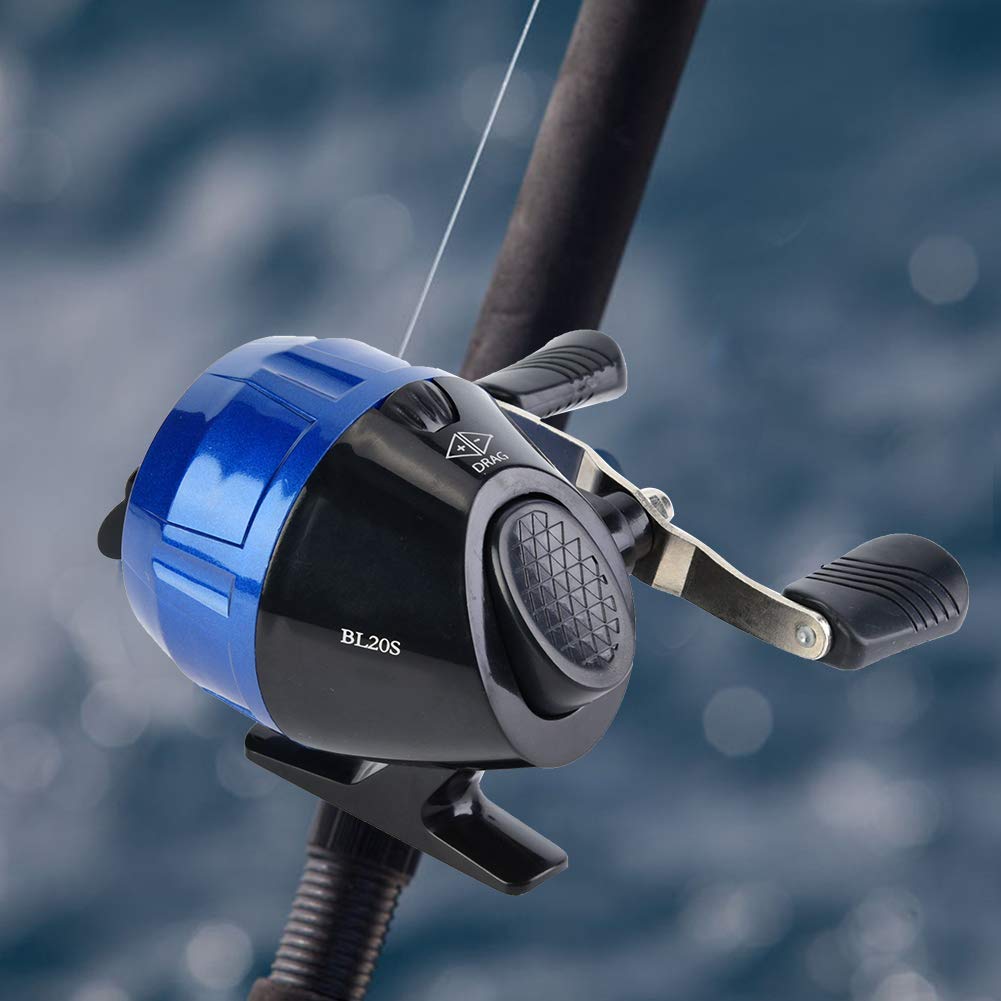 Moulinet de pêche fermé, Moulinet de pêche en Nylon résistant au Lancer, Moulinet de Rotation de pêche fermé de Grande capacité, Moulinet de Remplacement de pêche à