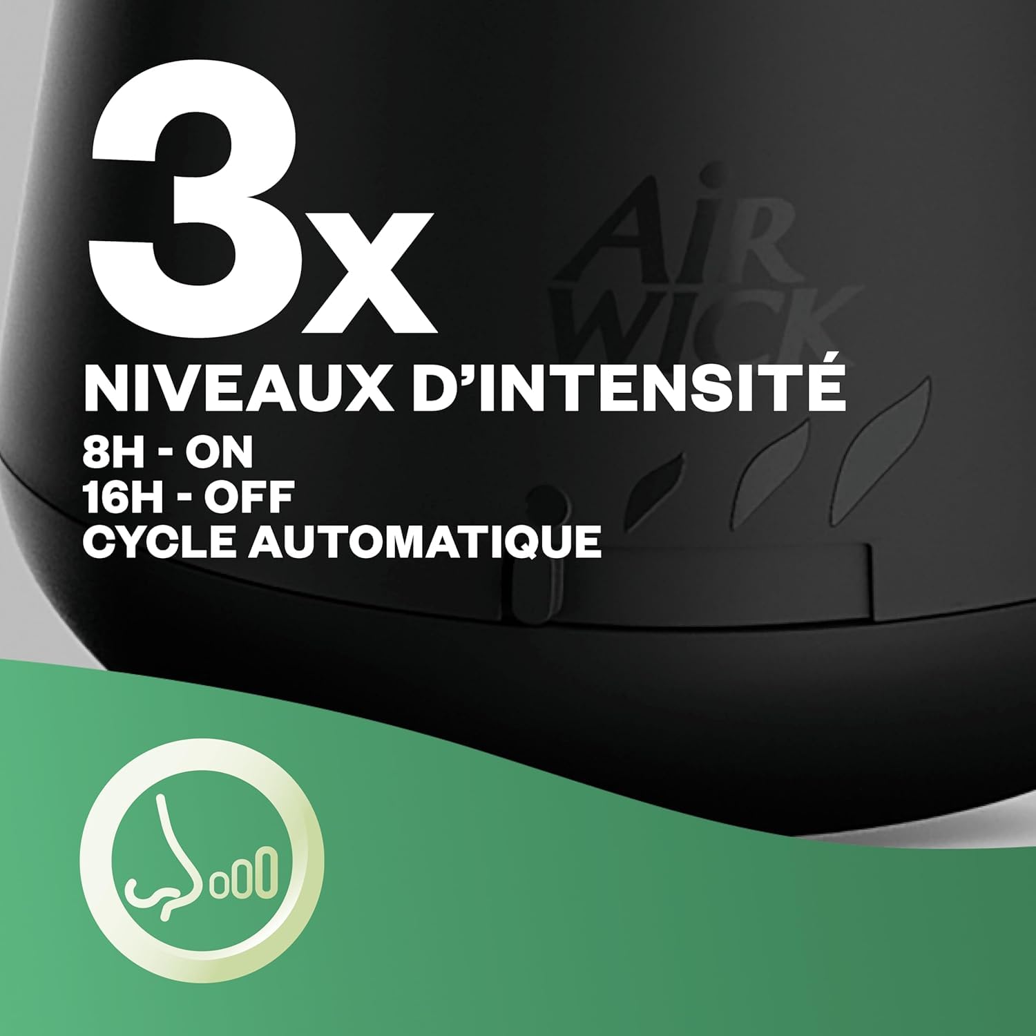 Air Wick Lot de 6 Recharges Diffuseur désodorisant d’Huiles Essentielles Brume Parfumée Lavande et Jacinthes des Bois