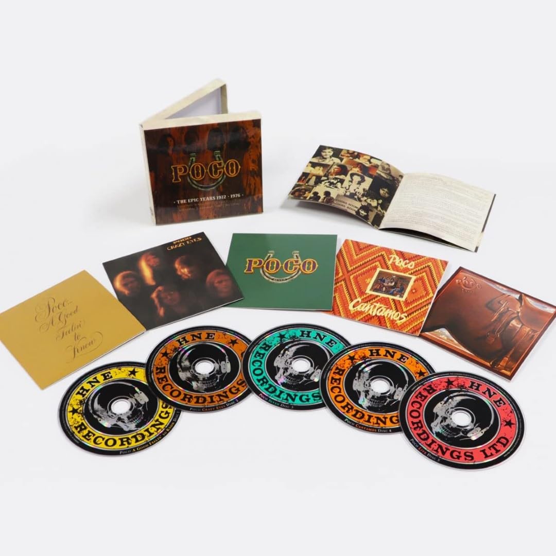The Epic Years 1972-1976 (5CD Clamshell Boxset)