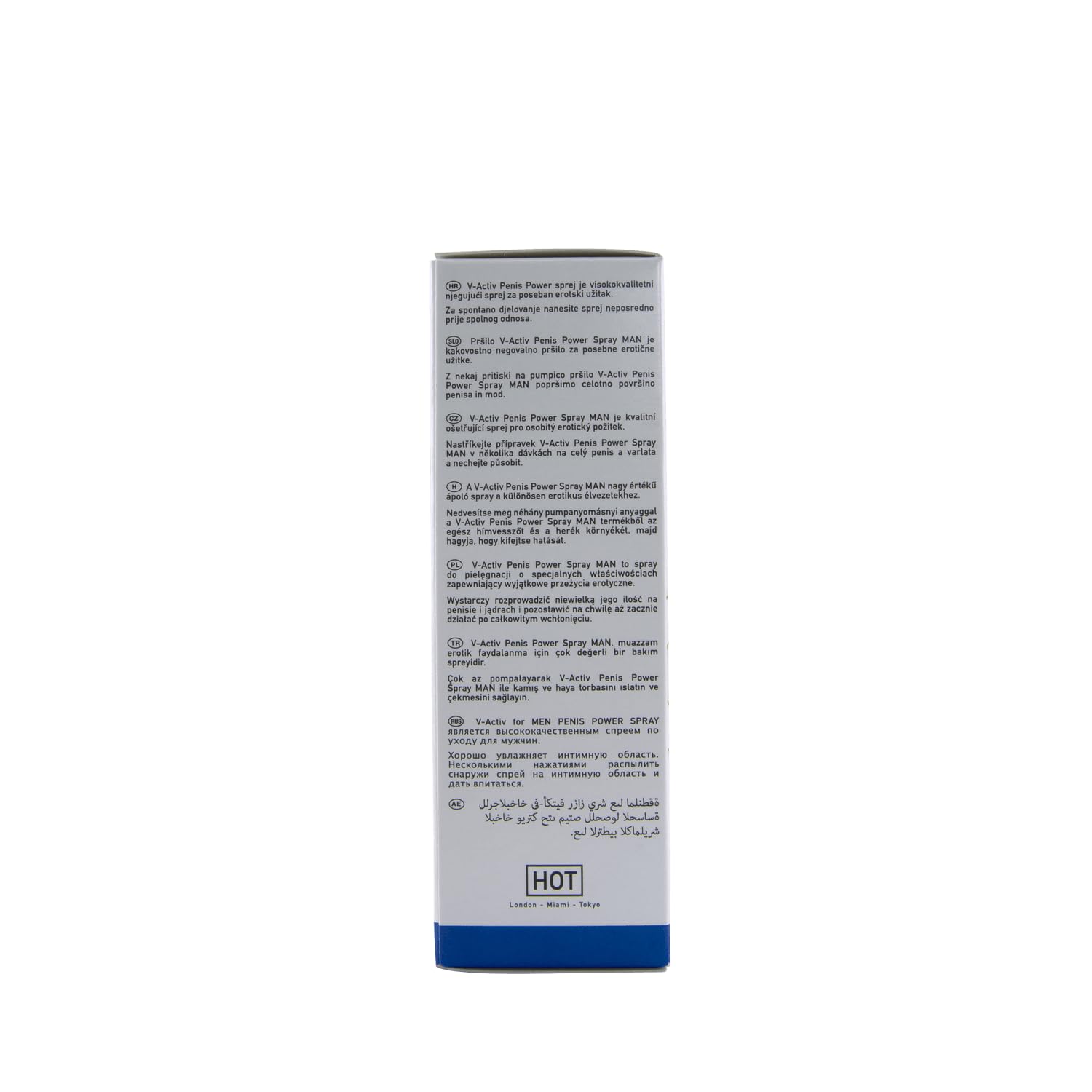 Hot v-activ hombre spray potenciador de la ereccion