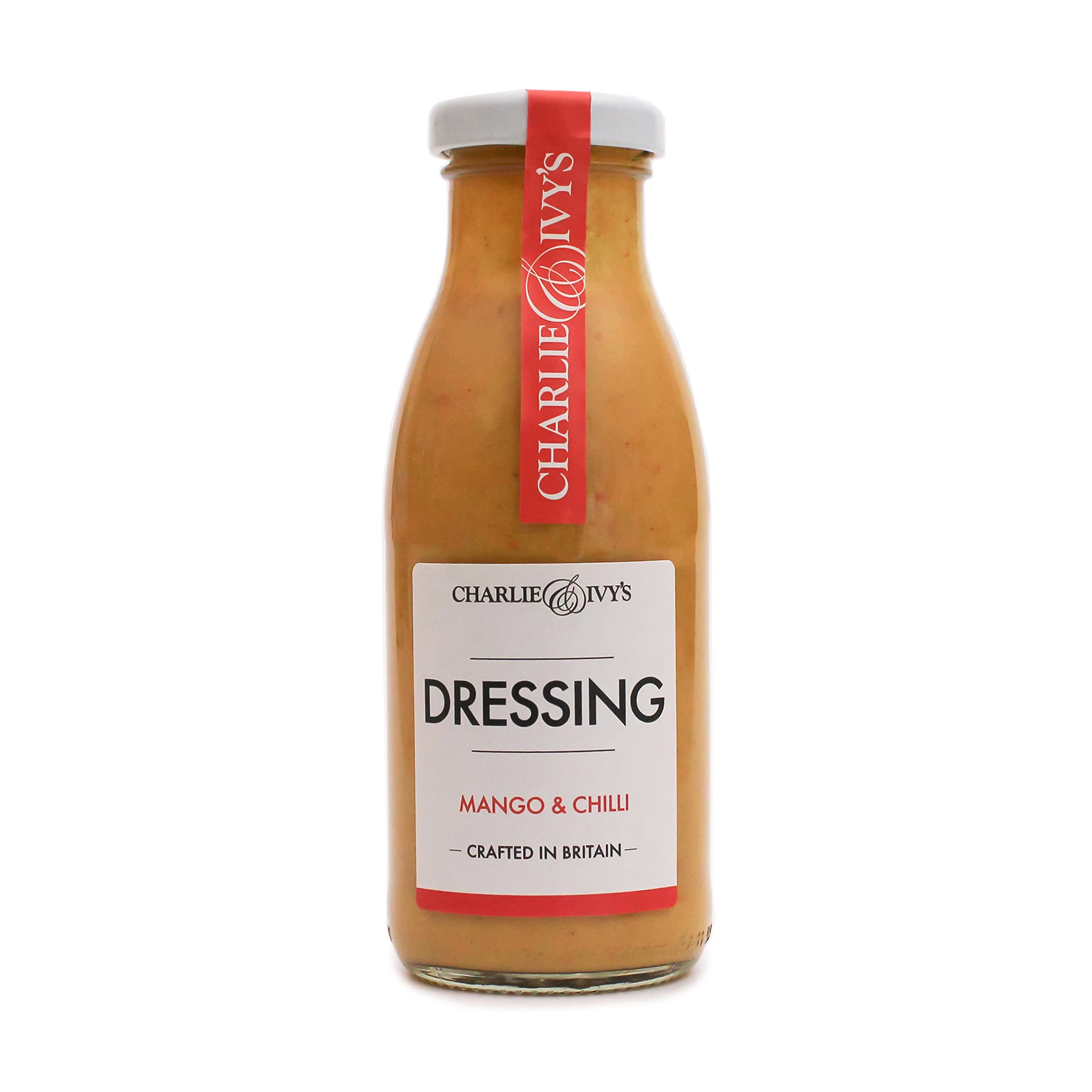 Charlie & Ivy's Mango & Chilli Dressing 250ml - Crafted in Britain - Drizzle on as a salad dressing salads or use as a marinade