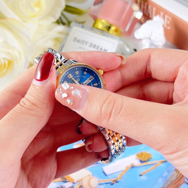 良好な状態agate ゴールド アナログクォーツ腕時計 agete｜アガットの腕時計（ゴールド/金色系）通販 - ZOZOTOWN