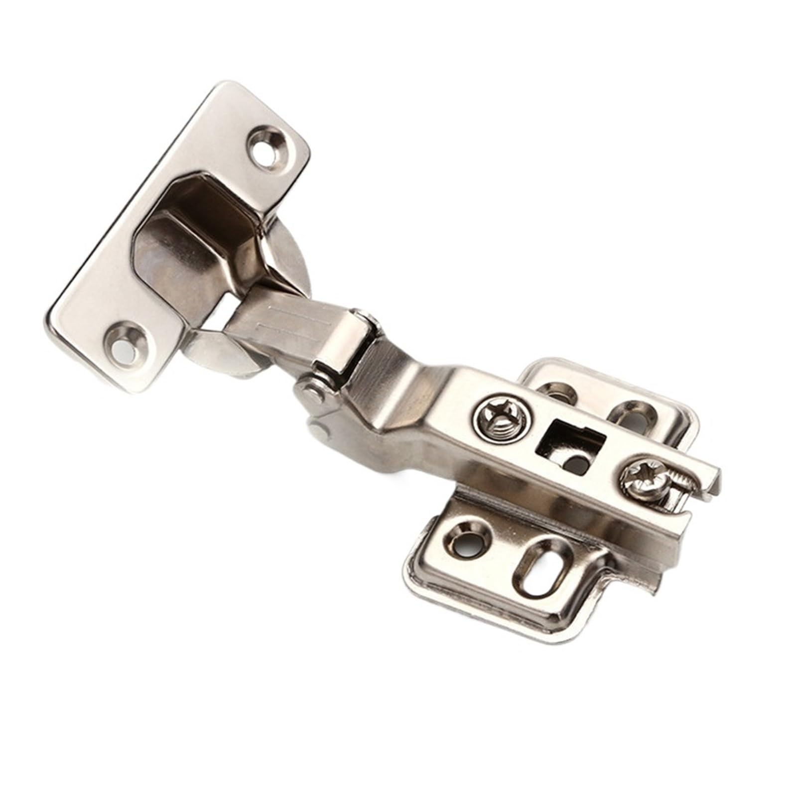 Deyin 45 Degree - Corner Fold Cabinet Door Hinges 45 Angle Hinge Hardware For Home Kitchen Bathroom Cupboard With Screws(45 Degree)