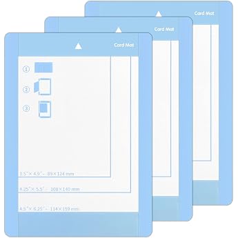 Card Mat for Cricut Joy 3 Pieces Cutting Mat Create Individual Cards
