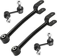 Vista 28 de Detroit Axle - 4 brazos de control de extremo delantero para Nissan Frontier Xterra 2000-2004 Brazos de control inferior y superior con rótulas