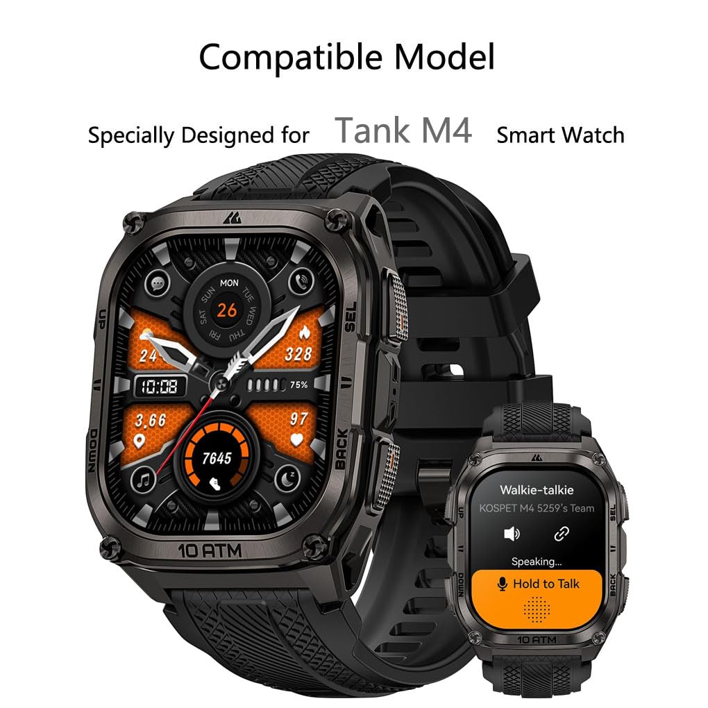 Savvies 6 Stuks Schermbeschermer voor Garmin Vivosmart 4 Screen Protector Ultra Transparant