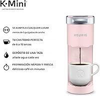 Vista 2 de Keurig K-Mini - Cafetera de cápsulas K-Cup de una sola porción, tamaño de 6 a 12 onzas, con almacenamiento de cable, perfecta para espacios